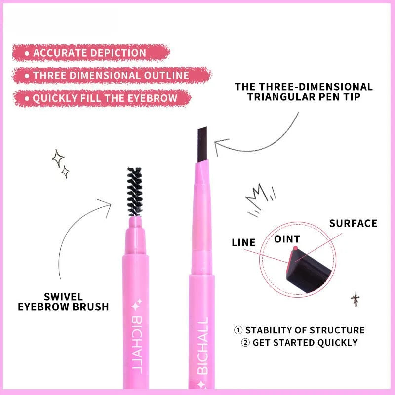 Dual-End Auto Eyebrow Pencil