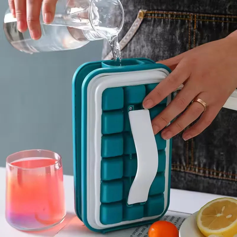 Folding Silicone Ice Mould