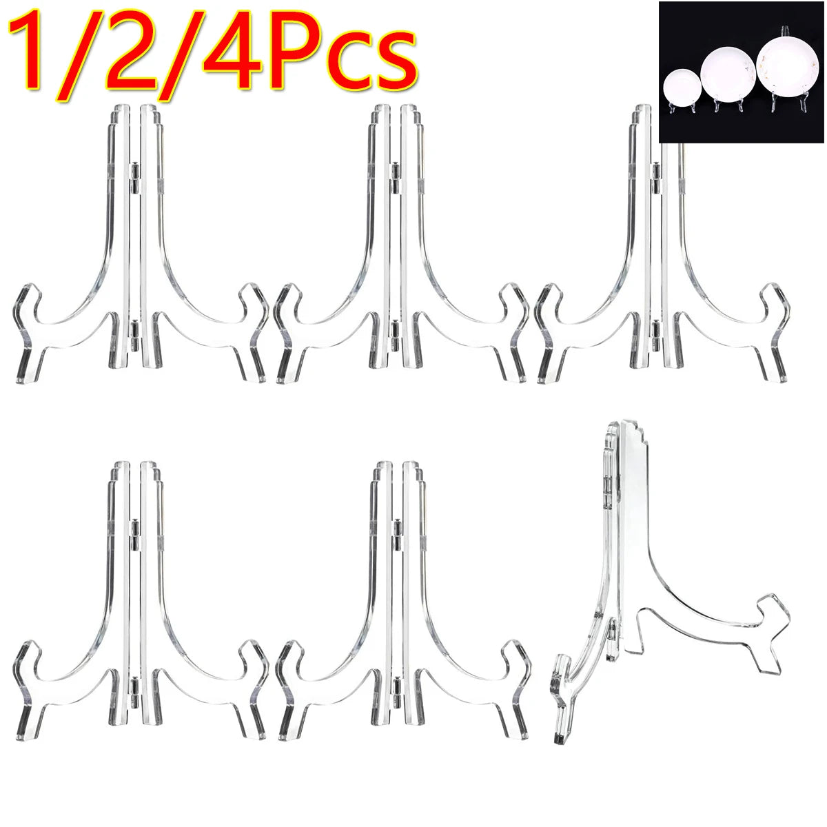 Acrylic Plate Display Stands