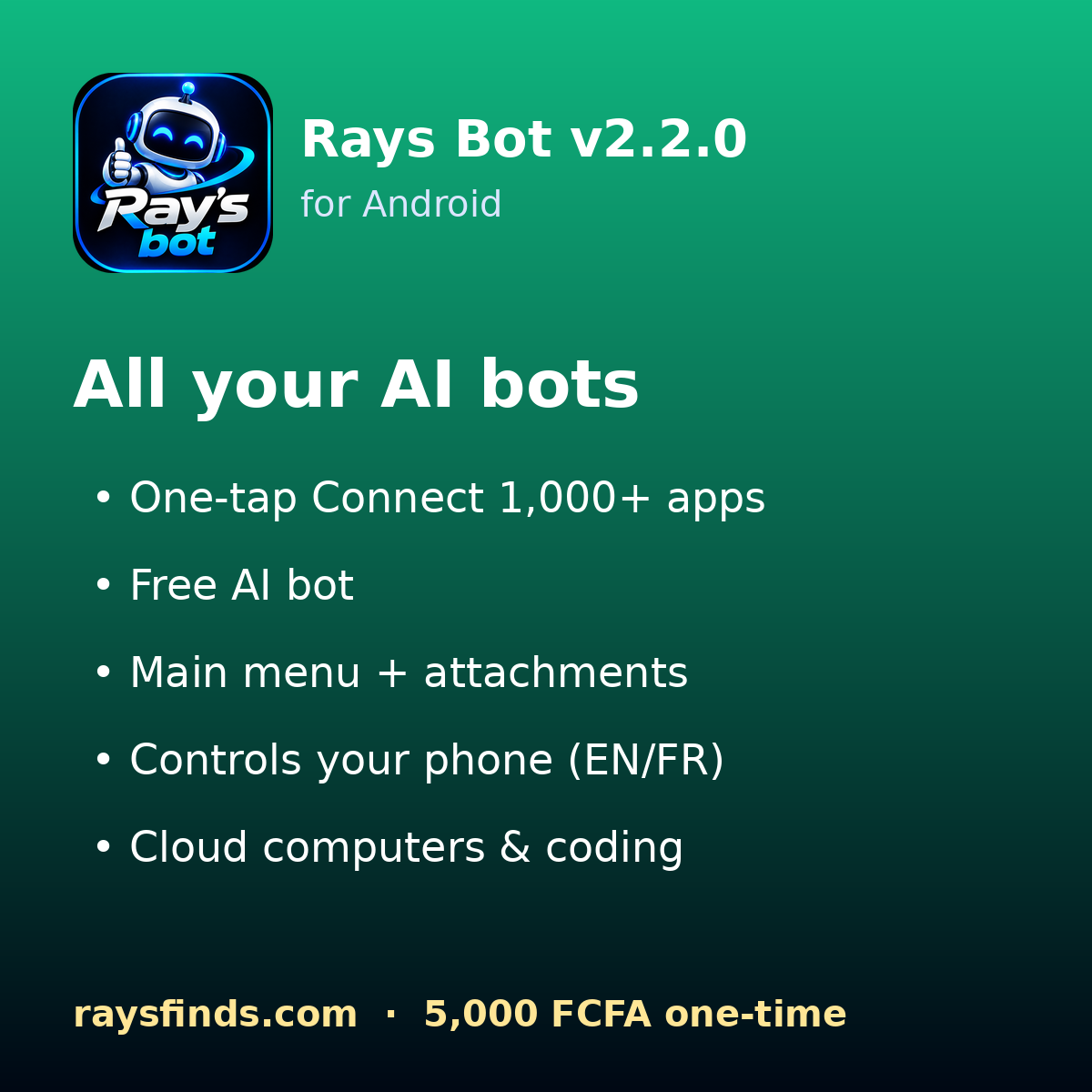Rays Bot for Android (v2.2.0)